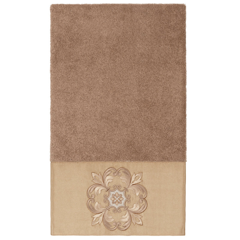 ALYSSA Midweight Bath Towel, Latte