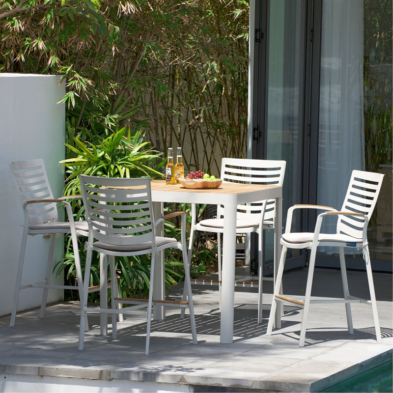 Tabouret de bar en aluminium Isora