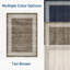 Tapis à bordure géométrique moderne 8 x 10 - lavable, pliable, résistant aux taches, facile à nettoyer, antidérapant pour le salon et la chambre à coucher (bleu marine)-1267874673