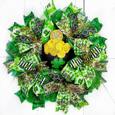 Handcrafted Faux 18'' Wreath