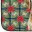 Tapis de séchage Labradoodle Christmas PoinsettIas