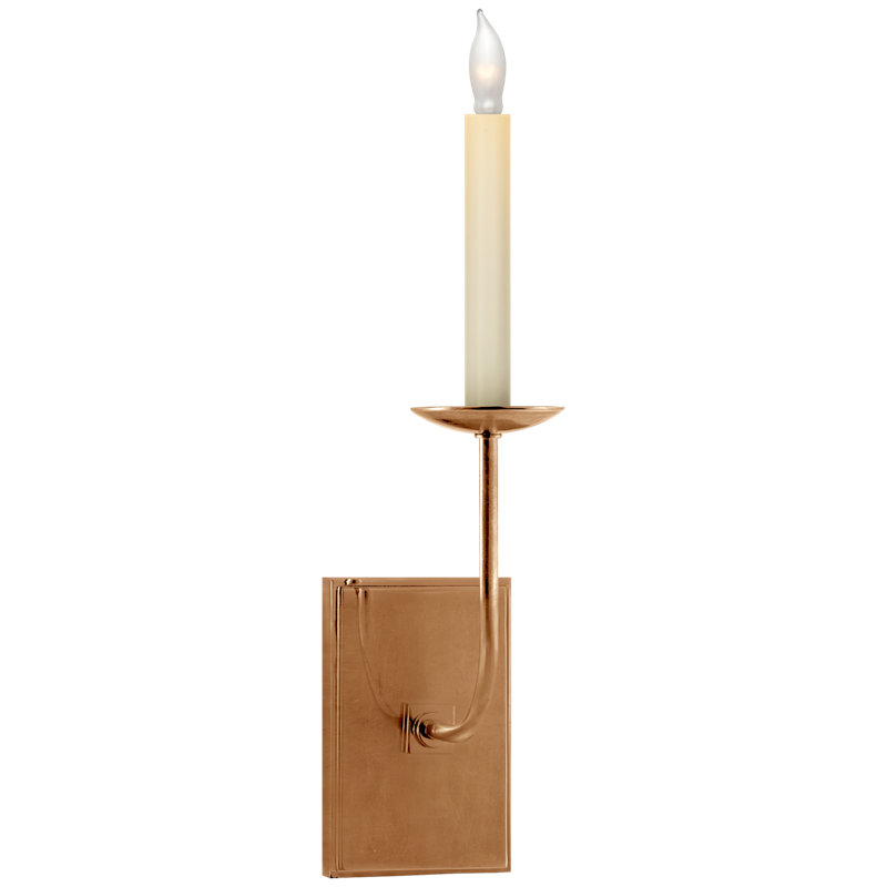 Chapman & Myers TT Single Sconce, Antique Brass