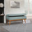 Boyu Polyester Blend Upholstered Storage Bench-2142374505