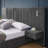King Size Upholstered Bed Frame with Headboard-1187181677-1187181674