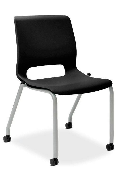Chaise empilable Motivate, Onyx
