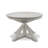 Islamorada - 45" Round Dining Table with 18" Butterfly Leaf Extension - Dapple Grey and Blanc Finish