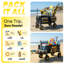 Sekey Heavy Duty Beach Wagon With 9" Big Sand-proof Wheels, 300l Oversized Foldable Beach Cart With Cooler| Adjustable Handle & Balloon Tires For Sand, Camping,vacation-129052087