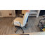 Fauteuil de bureau ergonomique à 2 couches en similicuir rembourré avec pattes en cuir-228900729