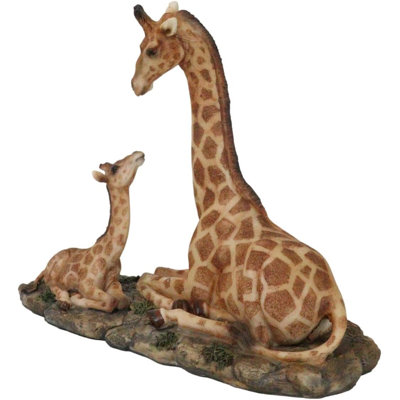 Figurine safari safari Masai Girafe