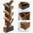 Tree Bookshelf,Bookshelf with Bin Drawer,Wood Desk Bookshelves,Modern Free Standing Desktop Display Shelves-153961901