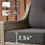 Daliya Wicker 5 - Person Patio Conversation Set with Cushions-1181070690
