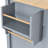 Kitchen Island Cart With Solid Wood Top And Locking Wheels,54.3 Inch Width,4 Door Cabinet And Two Drawers,Spice Rack, Towel Rack-715676683