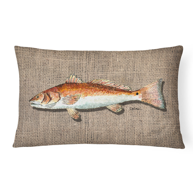 Coussin intérieur/extérieur Red Fish