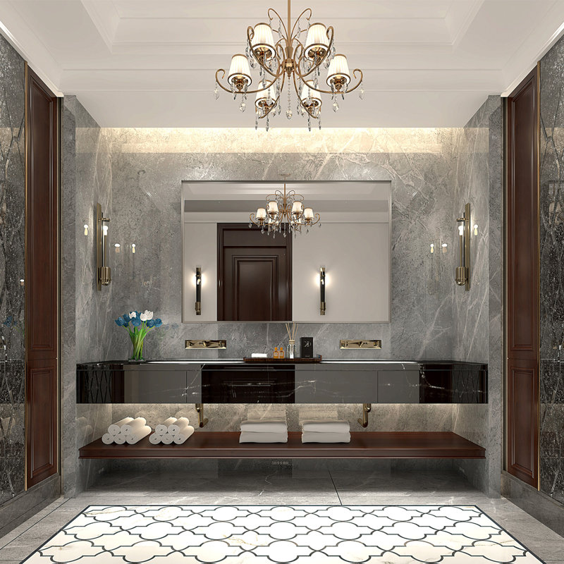 Mirror For Bathroom Rectangular Wall Bathroom Mirror, 23.89" x 35.89"
