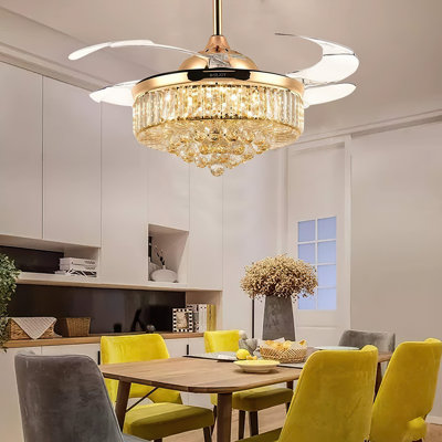 Lustre en cristal 42 po