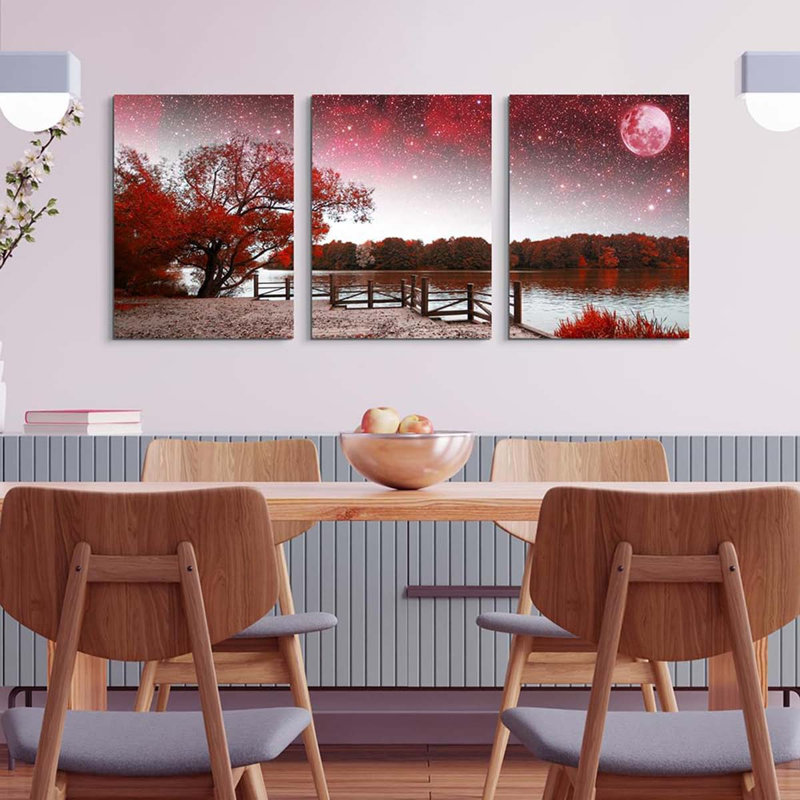 3 Piece Wrapped Canvas Print