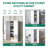 71"H Metal Garage Storage Cabinet Tool Steel Locking Cabinet With Doors And 3 Adjustable Shelves, Tall Cabinets For Garage Storage Systems Lockable File Cabinet For Home Office,Classroom,Pantry-1861847636