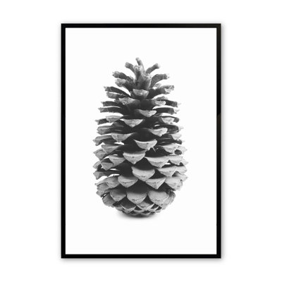 «Portrait of a Pinecone» par Krista Mosakowski - Cadre photo unique, impression