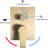 Brushed Gold 12Inch Shower Including Waterfall Spout & Controllable Handheld Golden Brush System With Tub And-123061741