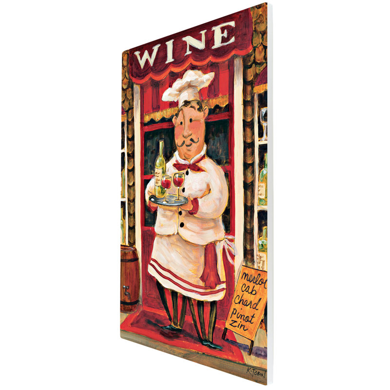 K TOBIN Traditional Food & Beverage Wall Decor on Ceramic