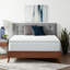 Surmatelas en mousse viscoélastique imprégnée de gel de 2 po avec housse Lucid-117393762-117393763