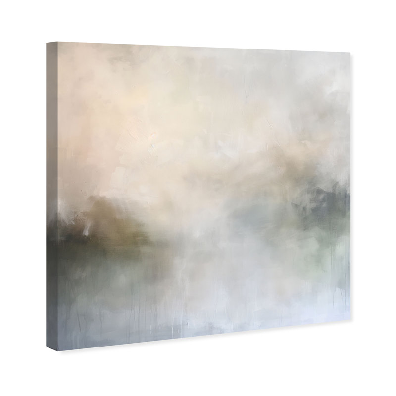 Blurred Realities Canvas Abstract Print by Oliver Gal, Black Frame, 12 x 12, 20"H x 20"W, Canvas Unframed
