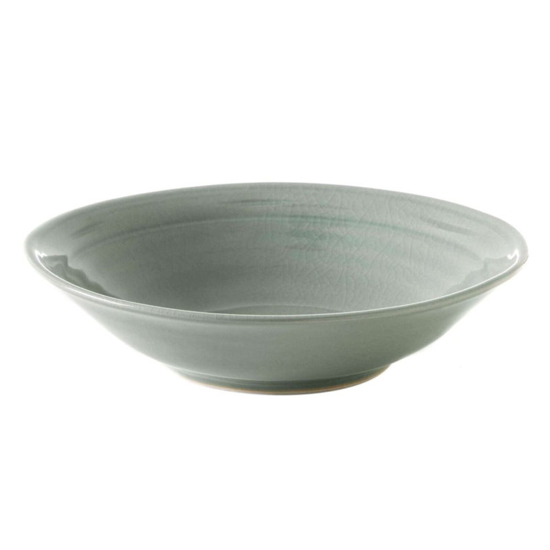 Belmont Pasta Bowl, Crackle Celadon