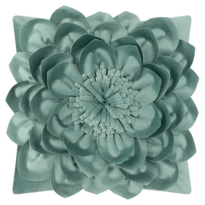Appliqued Velvet Pillow Cover