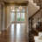 3 Light Dimmable Tiffany Glass Chandelier with Gold Finsh