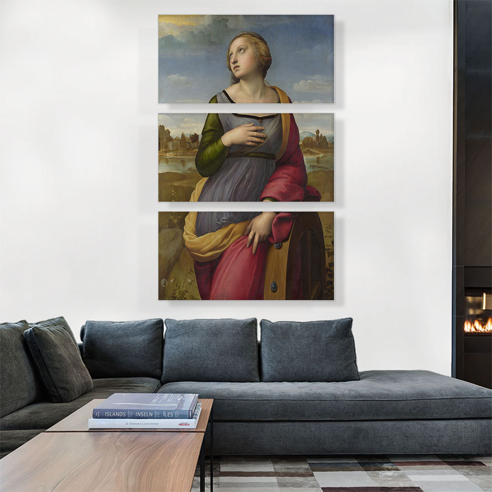 ARTCANVAS Saint Catherine Of Alexandria 1507 Canvas Art Print By ...