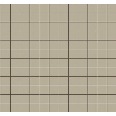 Papier peint écossais brun Tattersall