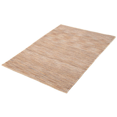 Tapis brun Sienna 4 pi 10 po x 7 pi 10 po