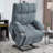 Aura 40" W Dual Motor Power Lift Recliner Oversize Chair With Massage Heating, Dual Cup Holders, Dual Side Pockets-288995302