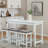 3 - Person Four Leg Dining Set-67072647