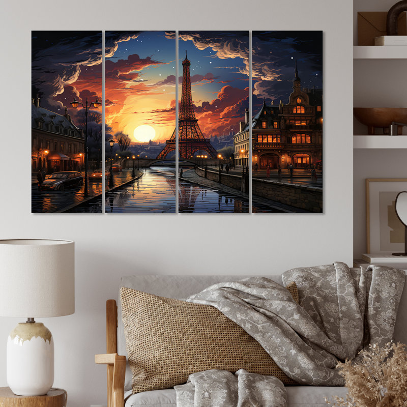 Cities & Countries Wall Decor on Metal