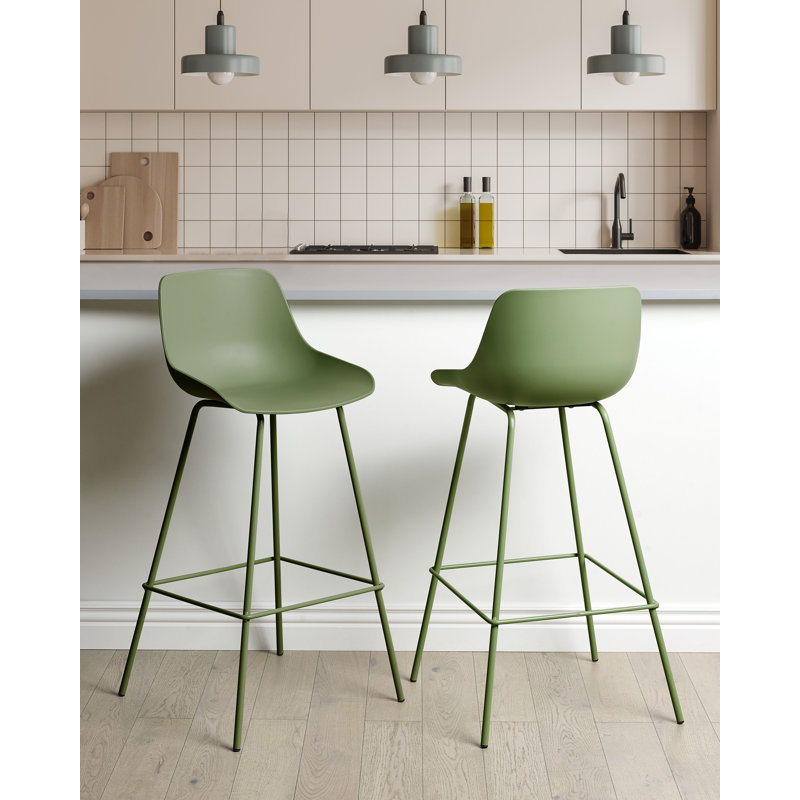 Bluffdale Bar Stool, Green