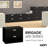 HON Brigade 600 Series Lateral File, 2 Drawers, Aluminum Pull, 36"W, Black-330023