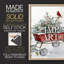 «Christmas Holiday Art Cxxxvi», reproduction d'art encadrée - bois massif-967074975-967074964