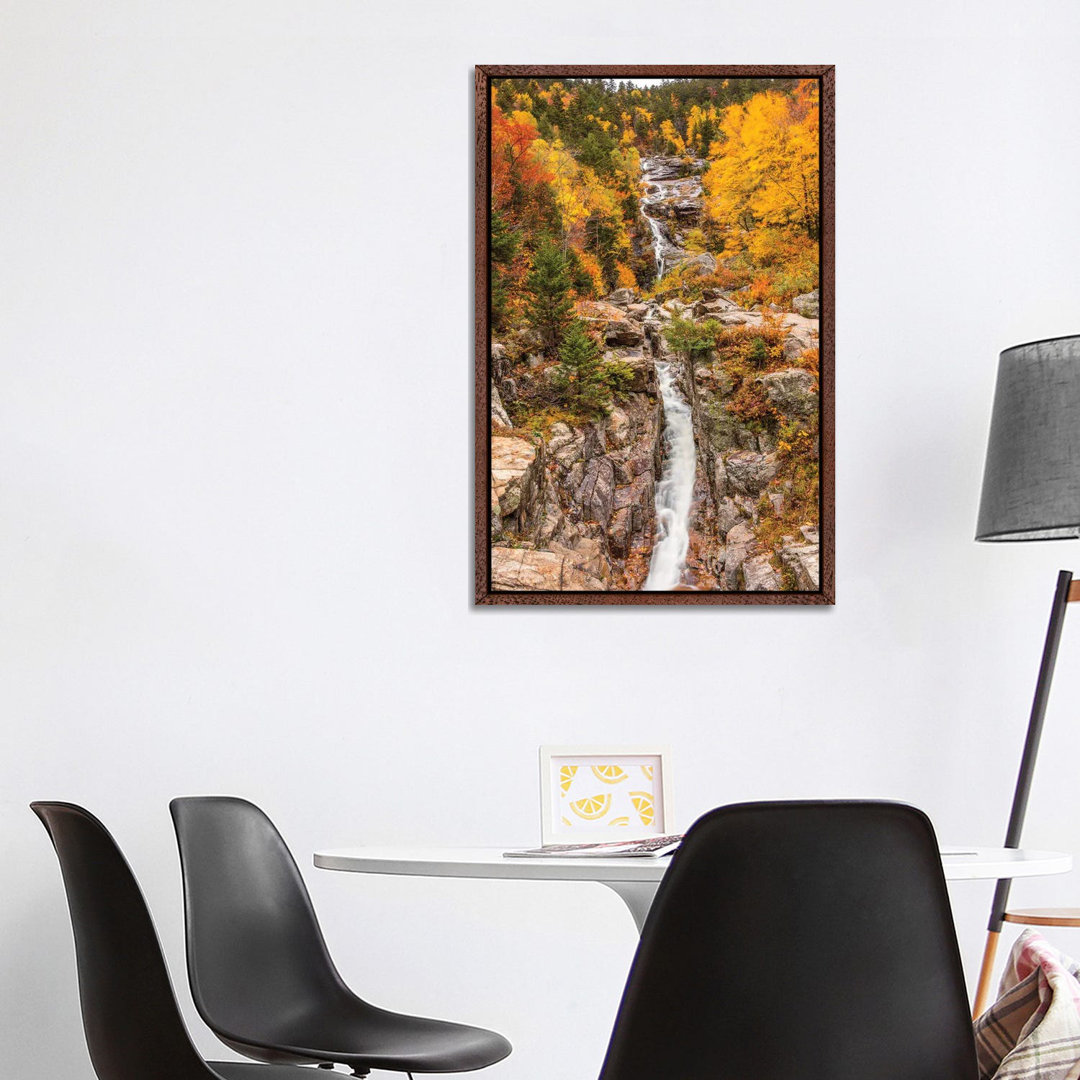 Silver Cascade von Dan Sproul - Galerie-verpackte Leinwand Giclée auf Leinwand