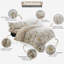 Birdie Blossom Duvet Cover and Pillowcases Set, Polycotton, Machine Washable, Soft Yarn Bedding-25362428-121080723