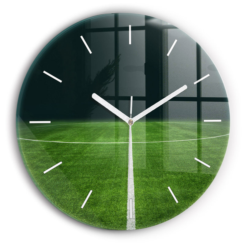 Glass Wall Clock