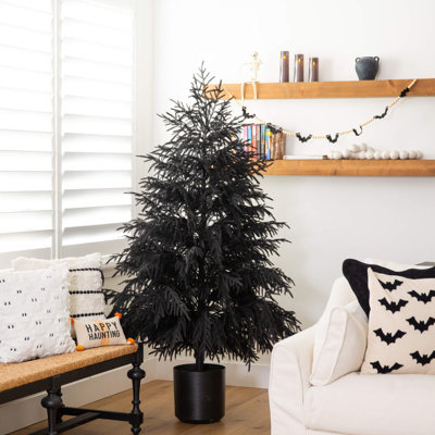 Arbre de Noël artificiel avec touche naturelle