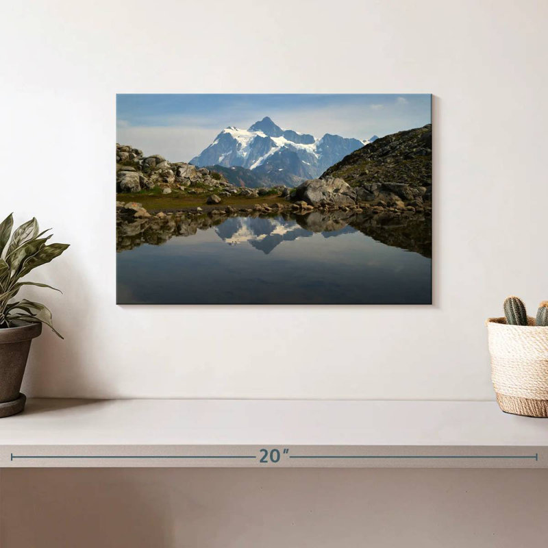 Mount Shuksan From Afar, 8" H x 12" W