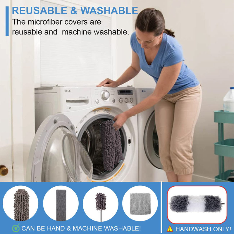 Adjustable Dusters with Replaceable Head
