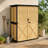 Wood Steel Storage Cabinet