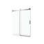 Porte de douche coulissante simple sans cadre à fermeture en douceur, verre trempé de 3/8 po (10 mm) avec revêtement facile à nettoyer-115606743