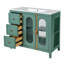 Meuble-lavabo 36 po avec 2 portes à fermeture douce