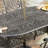 Yates Oval Powder Coated Aluminum Outdoor Dining Table-16543721