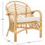 Chaise d'appoint Coltan avec coussin-1096199878