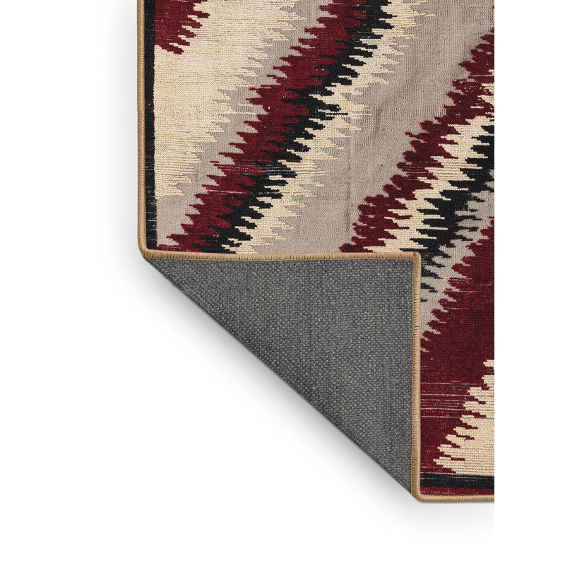 Tapis abstrait moderne 4583, Tapis de couloir 2 pi x 5 pi